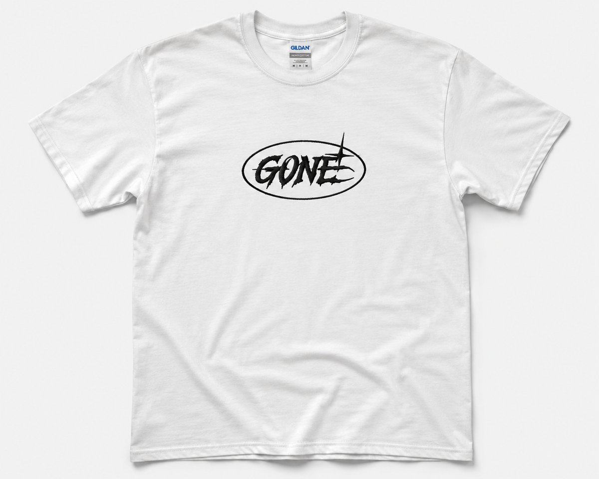 Drop 002 Lightweight Logo Tee (in white)